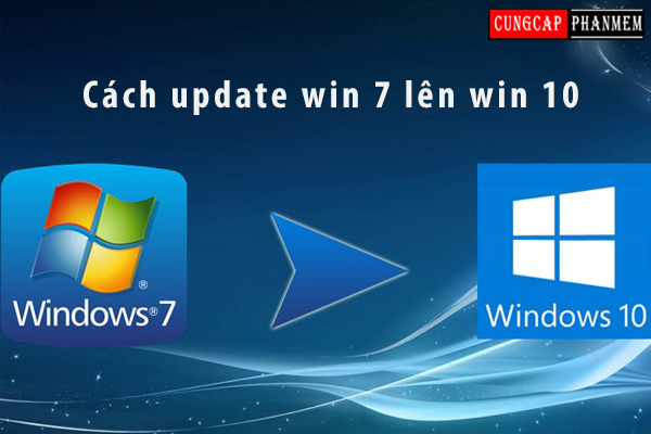 hướng dẫn Cách Update Win 7 lên Win 10 đơn giản